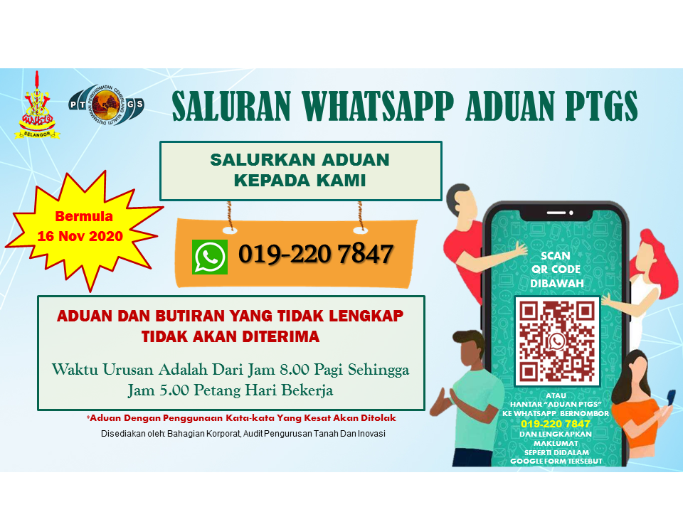 Poster Aduan Whatsapp