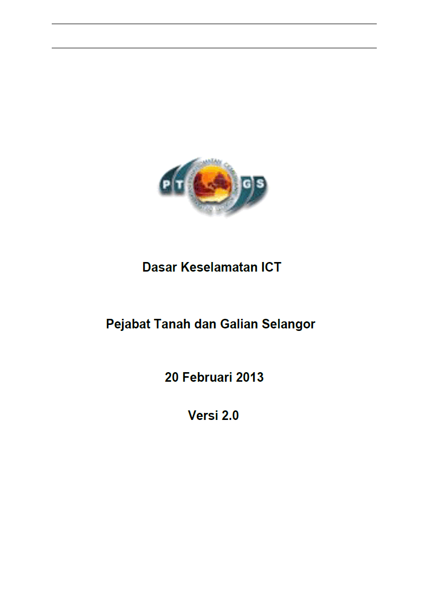 Dasar Keselamatan ICT 2013